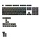 Glorious Gaming GPBT Backlit Keycaps Black Translucent Shine Through Legends Fits 100 75 65 60 Custom Mechanical Gaming Keyboards Fits ANSI ISO Windows macOS English US