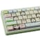 TYRIXKI PBT Keycaps 134 Keys Cute Keycap DyeSublimation Matcha Green Pet Puppy Keycap Mao Profile Cat Shape Custom Keycaps for Cherry Gateron MX Swithes Mechanical Keyboards