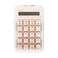 LOFREE Foundation TriMode Wireless Numpad White LED Backlight Compatible with MacOS iOS Windows and Android