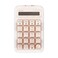 LOFREE Foundation TriMode Wireless Numpad White LED Backlight Compatible with MacOS iOS Windows and Android