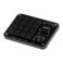 NLOFIN Double Knob Custom Macro Pad Programmable Designer Mini Keyboard 16 Keys with Screen GreyKB16