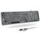KOPJIPPOM Backlit Wired Keyboard for Mac Large Print Keyboard with Dual Interface Full Size Slim Thin Computer Keyboards with Numeric Keypad Compatible with Apple MacBook AirPro iMac Mac MiniPro