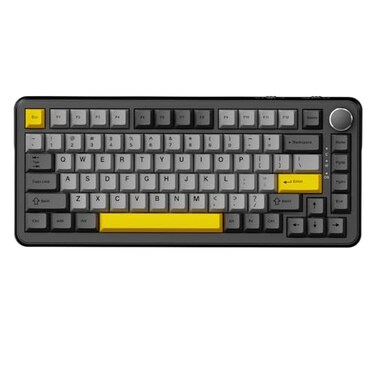 FIRSTBLOOD ONLY GAME. AJAZZ AK820 HE Wired 75 Gaming Keyboard Hall Effect Magnetic Switch with Rapid Trigger 8KHz Polling Rate Gasket Mount PBT Keycaps RGB Backlit Metal Volume Knob for PCMac Black