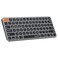 ProtoArc Bluetooth Keyboard for iPad K90A Backlit Compact Wireless Keyboard for Mac MultiDevice Low Profile Rechargeable Compatible with MacBook ProAirNeo iMac Not for Windows Space Gray