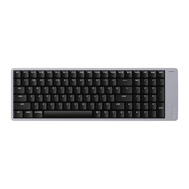 LOFREE Flow2 LowProfile Mechanical Keyboard Aluminum Alloy with Pulse Tactile Switches Rechargeable Wireless Keyboards with 3 Mode Connections for Windows macOS Space Gray 100 Keys