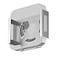 IFCASE Monitor Vesa Under Desk Wall Mount for Mac mini 20182023 M1 M2 Heat Dissipation AntiScratch Design Silver