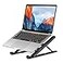 BESIGN LS01 Pro Ergonomic Laptop Stand Plastic Laptop Riser Portable and Adjustable Notebook Computer Holder Compatible with 1014 Laptops Black