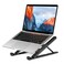 BESIGN LS01 Pro Ergonomic Laptop Stand Plastic Laptop Riser Portable and Adjustable Notebook Computer Holder Compatible with 1014 Laptops Black