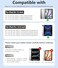 Harvopu for iPad Air 13 inch Pro 129 Case with Keyboard MultiTouch Trackpad 7 Colors Backlit Detachable Folio Keyboard Cover for iPad Pro 129 6th 5th 4th 3rd gen Air 13 M4M3M2 Black