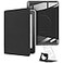 YoungMe 360 Degree Rotating Case for 6 Kindle 11th Generation2024 Release Detachable Magnetic Design Protective Adjustable Stand Cover Clear Back with Auto SleepWake Black