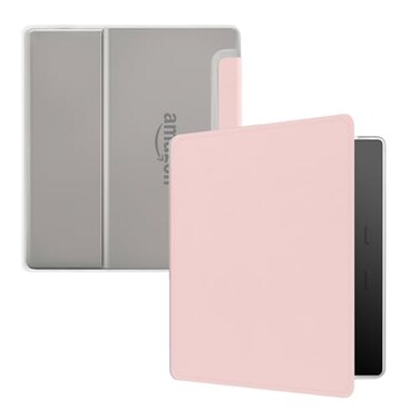 Youngme Case for 7 Kindle Oasis 3th Generation2017 Release Ultra Clear Soft Flexible Transparent TPU Back Cover with Auto SleepWake for Kindle Oasis Model NO S8IN4O Pink