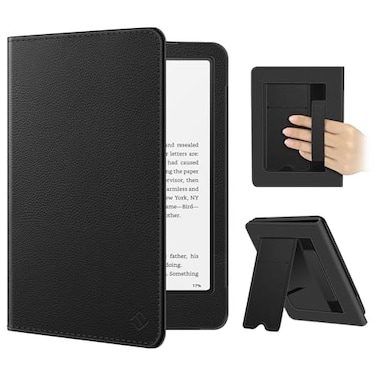 Fintie Case for 768 Kindle Paperwhite12th11th Generation20242021 and Kindle Colorsoft Signature Edition Slim Foldable Stand Cover Auto WakeSleep for Paperwhite 2024 Black