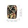 Pothai Slim Protective Sleeve for 687inch Kids eReader 83inch iPad mini Floral Design Tablet Case MultiDevice Compatible Black Orchid for 83 iPad mini
