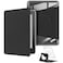 Youngme 360 Degree Rotating Case for 7 Kindle Colorsoft 1th Generation20252024 Release Detachable Magnetic Design Protective Adjustable Stand Cover Clear Back with Auto SleepWake Black