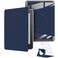YoungMe 360 Degree Rotating Case for 68 Kindle Paperwhite 11th Generation2021 Release Detachable Magnetic Design Protective Adjustable Stand Cover Clear Back with Auto SleepWake Dark Blue