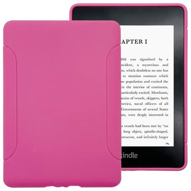 YoungMe Case for AllNew Kindle Paperwhite 12th Gen 2024 7 Kindle Colorsoft Signature Edition 7 Lightweight ScratchProof TPU Back Cover Raspberry