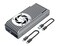 ineo M2 NVMe SSD Enclosure Builtin Cooling Fan C2598NVMe Series 10Gbps