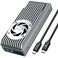 ineo USB 40 M2 NVMe SSD Enclosure with Builtin Cooling Fan Compatible with Thunderbolt 34 USB 432 C2598NVMe 40Gbps