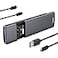 Sokiwi M2 NVMe SATA SSD Enclosure Adapter ToolFree USB 32 Gen2 10Gbps External to USB PCIE 6Gbps SATA MKey BM Key NVMe Reader Support UASP Trim for SSDs 2230224222602280