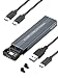 V VCOM M2 NVME SATA SSD Enclosure Adapter USB 32 Gen 2 10Gbps NVMe PCIE 6Gbps SATA MKey BM Key Solid State Drive External Adapter with UASP Trim for SSDs 2242 2260 2280