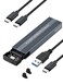V VCOM M2 NVME SATA SSD Enclosure Adapter USB 32 Gen 2 10Gbps NVMe PCIE 6Gbps SATA MKey BM Key Solid State Drive External Adapter with UASP Trim for SSDs 2242 2260 2280
