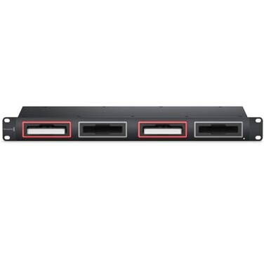 Blackmagic Design MultiDock 10G Super Fast Rack Mount 4Slot USBC Disk Dock