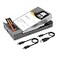 MAIWO External Hard Drive Enclosure for M2 NVMe SSD and 2535 Inch SATA SSDHDD Bidirectional Clone NVMe and SATA USB 32 Gen2 10Gbps TypeC Hard Disk Adapter Docking Station
