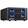 CENMATE Aluminum 2 Bay Hard Drive RAID Enclosure with Cooling Fan for 2535 SATA HDDSSD with USB AC 30 ToolFree HDD Enclosure 4 Modes