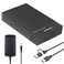 Tccmebius External Hard Drive Enclosure USB 30 Docking Station for 25 35 Inch SATA HDD SSD Up to 22TB with 12V3A Power Supply USB AC Cable Support UASP Automatic Sleep Function TCCS8