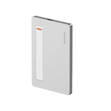 sharge Disk Plus SSD Enclosure 10Gbps M2 NVMe 024 Ultra Slim Aluminum Enclosure with Builtin Cable USB C 32 Gen2 Support Size 223022422280 M Key SSDs SSD not Included