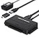 YINNCEEN USB 30 to SATA IDE Hard Drive Reader External Hard Drive Ultra Recovery Converter Universal Hard Drive Adapter Kit for 2535 HDDSSD Hard Drive Disk Include 12V2A Power Adapter