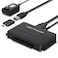 YINNCEEN USB 30 to SATA IDE Hard Drive Reader External Hard Drive Ultra Recovery Converter Universal Hard Drive Adapter Kit for 2535 HDDSSD Hard Drive Disk Include 12V2A Power Adapter