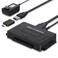YINNCEEN USB 30 to SATA IDE Hard Drive Reader External Hard Drive Ultra Recovery Converter Universal Hard Drive Adapter Kit for 2535 HDDSSD Hard Drive Disk Include 12V2A Power Adapter