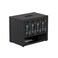 UCTRONICS Upgraded Complete Enclosure for Raspberry Pi Cluster with 4 Removable Mounting Brackets for Pi 5 4B 3B3B and Other B Model and 2 Cooling FansSupport 4 25 SSD and Switch