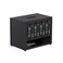 UCTRONICS Upgraded Complete Enclosure for Raspberry Pi Cluster with 4 Removable Mounting Brackets for Pi 5 4B 3B3B and Other B Model and 2 Cooling FansSupport 4 25 SSD and Switch