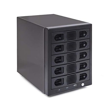 IO CREST Syba 5 Bay Tool Less Tray Hot Swappable 25 35 SATA III RAID HDD External USB 30 Enclosure Windows MacOS SYENC50118