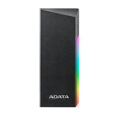 ADATA EC700G M2 PCIeSATA SSD Enclosure HighCapacity Storage Game Console Compatible Quick Load SSD Expansion Aluminum RGB No Tools Needed AEC700GU32G2CGY