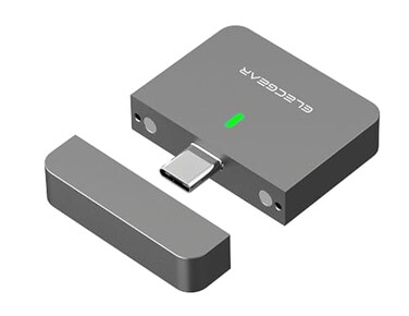 ElecGear Mini 2230 NVMe Enclosure USB TypeC 32 External Hard Drive Aluminum Case for 30mm PCIe M2 SSD 10Gbps USB Flash Drive Memory Reader with Magnet Cap