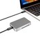 TREBLEET USB4 v20 M2 NVMe SSD Enclosure 80Gbps SuperFast External Case Compatible with Thunderbolt 5TB4 Over 7000MBs Active Cooling Fan PD Power Port Works with Mac M4 ProM3 Windows