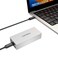 TREBLEET 80Gbps Enclosure Compatible with Thunderbolt 5 USB4 v20 M2 NVMe SSD Case Up to 7000MBs PCIe Gen 4x4 AutoCooling Fan Compatible with Mac M4 ProMax PC Laptop iPad Pro