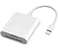 FUHAYA SD Card Reader for iPhone iPad Apple MFi iPhone SDMicro SD Card Reader Adapter Cable with Dual Slots for SLR Cameras Trail Game Camera Viewer Memory Card Reader for iPhone Plug and Pl
