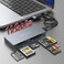 Rocketek 6 in 1 CFexpress Type B Card Reader Multi CF Express Reader for CFexpress Type BSDTFCFXDMS USB 32 Gen 2 10Gbps CFexpress Adapter Memory Card Reader Compatible with WindowsMacLinuxAndroid