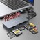 Rocketek 6 in 1 CFexpress Type B Card Reader Multi CF Express Reader for CFexpress Type BSDTFCFXDMS USB 32 Gen 2 10Gbps CFexpress Adapter Memory Card Reader Compatible with WindowsMacLinuxAndroid