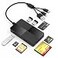 Ardaddyn Memory Stick pro Duo Adapter Reader 8 in 1 SDTFMSCFXD Card Reader for iPhoneComputerUSBC Device LightningUSB AUSB C Multi Memory Card Reader with 3 USB 20 Ports XD Picture Card Reader