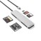 EZQuest USB C CFast 20 Card Reader 5 in 1 with UHS II SD UHS II Micro SD CF and MS Portable USB C SD Card Reader Compatible with Laptops and Other Type C Devices