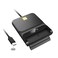 Recbot CAC Reader USB C CAC Reader Military USB C Smart Card Reader Common Access CAC Card Reader Military Compatible with Windows Mac OS and Linux