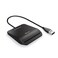 Trust First Smart Card Reader DNI Compliant with FIPS 201 FIPS TAA and ISO 7816 Class A B C 100 cm Cable USB Plug Play Black