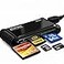 Acuvar XD Picture Card ReaderWriter AllinOne USB Memory Card Reader for Olympus Fujifilm XD SDSDHC Micro SD CF Memory Stick Cards