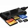 Acuvar XD Picture Card ReaderWriter AllinOne USB Memory Card Reader for Olympus Fujifilm XD SDSDHC Micro SD CF Memory Stick Cards