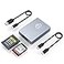 Rocketek CFexpress Type A and SD DualSlot Memory Card Reader 10Gbps USB 32 Gen 2 Type A CFexpress Adapter Memory Card Reader with USB C to USB CUSB A CableCompatible with WindowsMacLinuxAndroid
